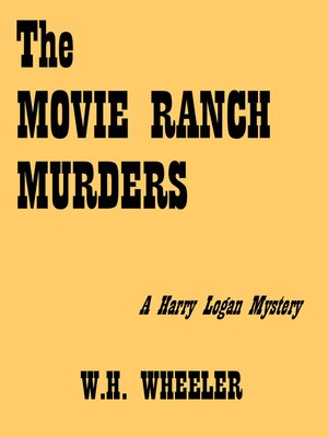 cover image of The Movie Ranch Murders